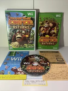 Donkey Kong Returns Nintendo Wii Japanese Japan Import NTSC-J Game Complete - Picture 1 of 9