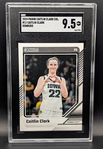¡Corazón de mano! ¡Caitlin Clark Pre-Novato! Panini 2024 - Clasificado SGC 9,5 - Imagen 1 de 1