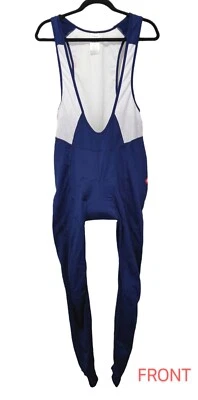 Qualidyne Cycling Bib Pants Leggings  Padded Thermal Light Fleece Lining... - Image 1 of 4