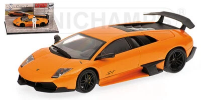 1:43 Minichamps Lamborghini Murcielago Lp670-4 Sv Orange Top Gear 519431031 Mode - Immagine 1 di 2