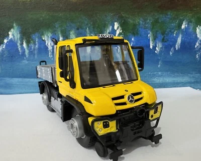 Personnalisé Mercedes-Benz Unimog Camion 1:43 Modèle Moulé – Jouet Rail Route - Photo 1/4