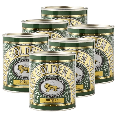 Lyles Golden Syrup Tins 907g Multipacks - Breakfast Baking Cooking Essentials - Image 1 of 4
