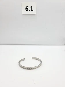 The Question isn't who is going to let me Quotable Bracelet | Ayn Rand - Picture 1 of 6