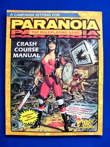 Crash Course Manual - Paranoia RPG - West End Games - Good - Picture 1 of 2