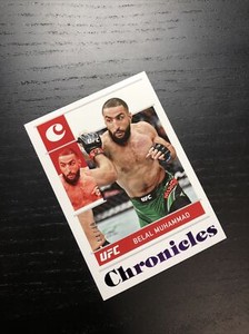 Belal Muhammad 2022 Chronicles UFC Purple Foil Chronicles /49