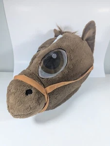 Dan Dee Horse Head Mascot Costume Fuzzy Mask - Picture 1 of 4