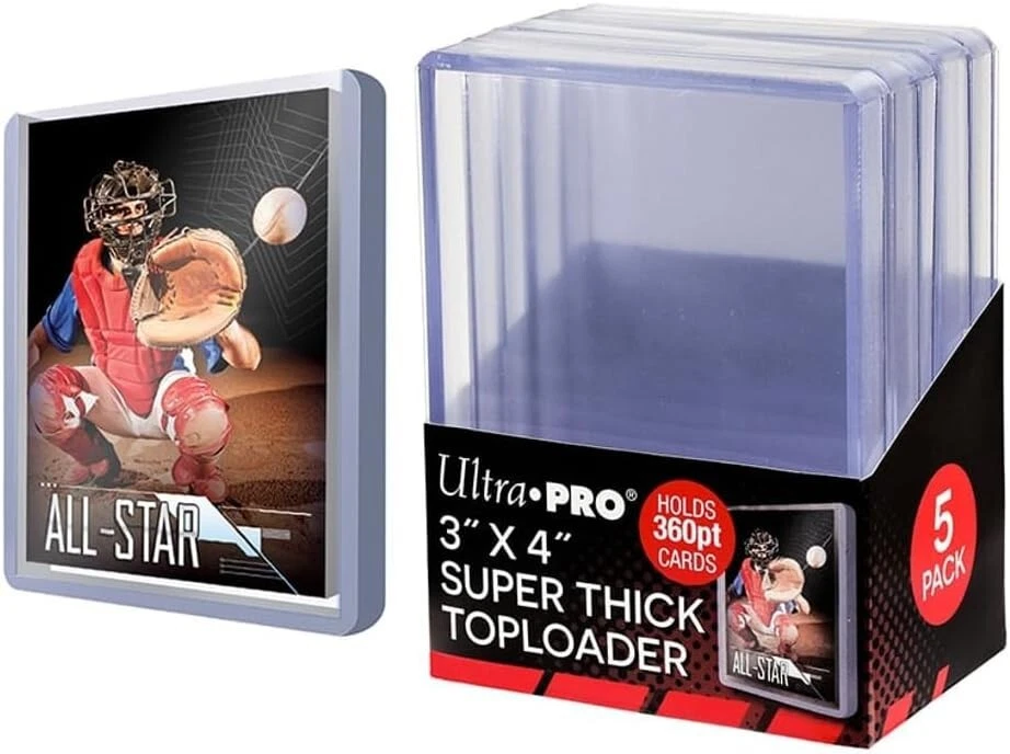 Ultra Pro 360pt Toploader NUEVO Top Load sellado 5 10 15 25 50 100 200 TÚ ELIGES Foto 1 de 1