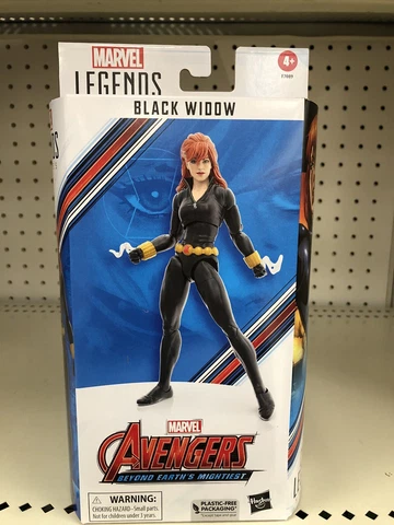 MARVEL LEGENDS AVENGERS BEYOND EARTHS MIGHTIEST BLACK WIDOW 6" FIGURE TARGET EXC Cover