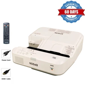 3500 ANSI 3LCD Projector UST for PowerPoint Video Presentation 1080p HDMI Bundle - Picture 1 of 9