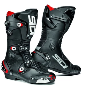 Sidi Mag 1 Motorcycle Motorbike Boots Black Black - Picture 1 of 9