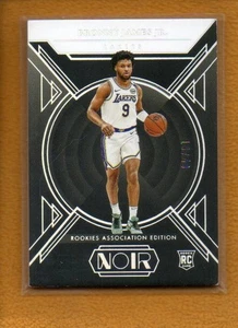 Bronny James Jr. 2024-25 Panini Noir Association Edition Holo Silver RC #141/49 - Imagen 1 de 2