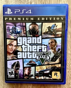 Grand Theft Auto 5 Premium Edition PS4 - Disco pulito - Spedizione veloce - Foto 1 di 7