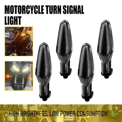 For BMW R1200/R1250 GS R RS Front+Rear LED Turn Signal Lights Indicator Lamp 4X - Image 1 of 4