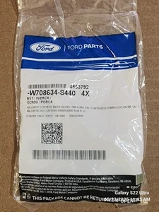 Ford OEM Bumper Face Bar Mount Nut (4-Pack) W708634-S440 (2505231139 - Bild 1 von 2