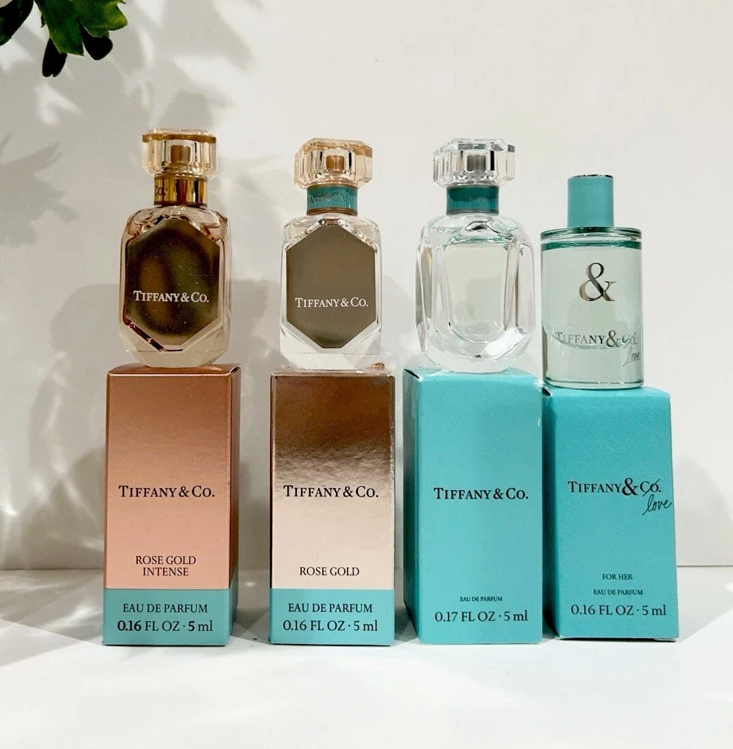 Tiffany 香水ミニチュアセット Tiffany & Co. 4 Mini Perfume Bottle Set | eBay