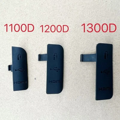 USB HDMI Rubber Cover Bottom Door for Canon EOS 1100D 1200D 1300D Repair Parts - Image 1 of 4