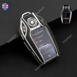 Remote Key Fob Case Cover For BMW 5 7 Series G11 G12 G30 G31 G32 i8 X3 X4 X5 X7  - Picture 1 of 10