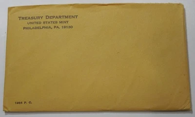 1964 PROOF SET  - 90% SILVER coins * KENNEDY Half Dollar 111625 - Image 1 of 4