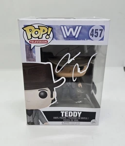 James Marsden Signed Westworld Teddy Flood Funko Pop #457 SWAU - Picture 1 of 4