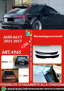 ART.4965 Spoiler Audi A6 C7 2011-2017 - Bild 1 von 7
