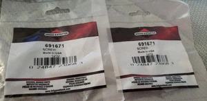 Briggs & Stratton OEM 691671 Schraube Menge 2 - Bild 1 von 2