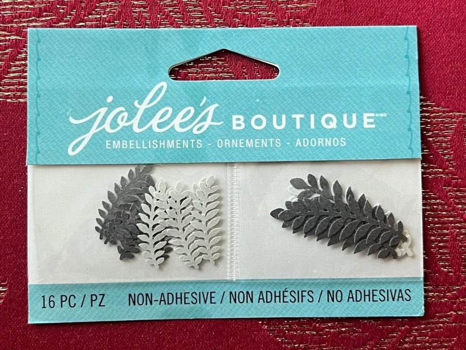 TÚ ELIGES - NUEVO - PEQUEÑOS ADORNOS DE FLORES Y HOJAS DE JOLEE'S RAROS Y RETIRADOS Foto 1 de 1