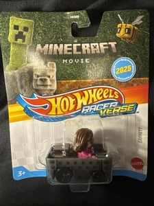 Hot Wheels Racer Verse A Minecraft Movie 2025 Die-Cast escala 1:64 - Garrett - Imagen 1 de 2
