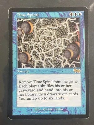 MTG Time Spiral Urza's Saga Rare Magic The Gathering LP (2) - Image 1 of 2