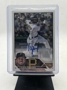 2023 Topps Chrome - Rookie Autographs Liover Peguero #RA-LP (AU, RC) - Bild 1 von 2