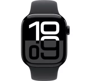 APPLE Watch Series 10 - 42 mm Jet Black Aluminium Case - Picture 1 of 3