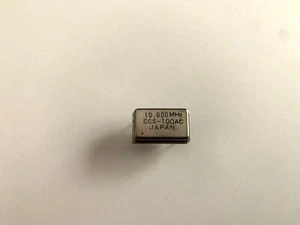 10 MHz KRISTALL OSZILLATOREN VOLLE GRÖSSE ECS-100AC Japan - Bild 1 von 3