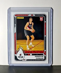 Donovan Clingan Rookie 2024-25 Panini NBA #96 Sticker Card Trail Blazers - Picture 1 of 2