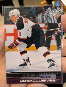 1999-00 Upper Deck UD Exclusives 008/100 Brendan Morrison