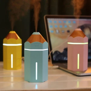 Home Office Air Humidifier LED Diffuser Ultrasonic Aroma Mist Oil Purifier USB - Picture 1 of 10