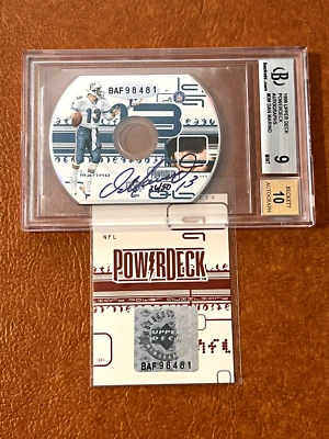 Dan Marino 1999 Upper Deck PowerDeck Autograph /50 BGS 9 Auto 10 Auto Signature - Image 1 of 4