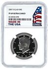2007 S Kennedy Clad Half Dollar NGC PF69 Ultra Cameo Made In USA Holder