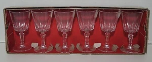 Vintage Cristal D'Arques Cordial Apertif Glasses France Set Of 6 - Picture 1 of 11