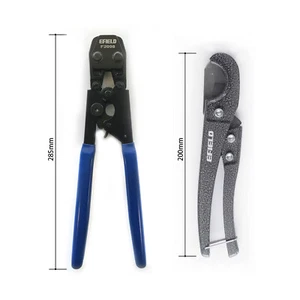 PEX Cinch Crimp Crimper TOOL& Go/ No-go Gauge for SS Clamp 3/8" -1" ,Pipe Cutter - Picture 1 of 10