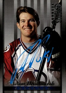 Adam Deadmarsh - Signed 1997-98 Donruss Studio Card #70 - Picture 1 of 2