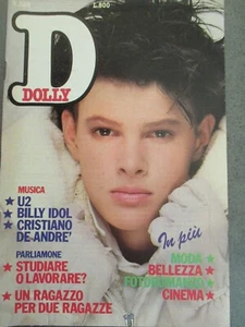 DOLLY 329 - CRISTIANO DE ANDRE' POSTER - U2 - BILLY IDOL - MONDADORI 1985 - Foto 1 di 1