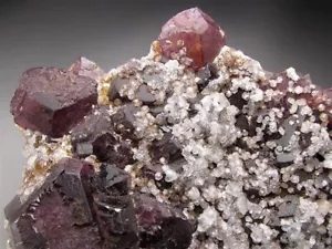 Fluorit und Calcit, "B-Satellit", Okorusu Mine, Namibia - Bild 1 von 6
