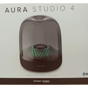 Harman Kardon Aura Studio 4 Wireless Bluetooth Speaker & Ambient Lighting Black - Picture 1 of 4