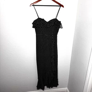 NWT Milly Mila Polka Dot Chiffon Silk Dress - Picture 1 of 7