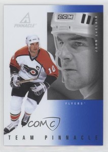 1997-98 Pinnacle Team Pinnacle Foil Back John LeClair Brendan Shanahan #8 HOF