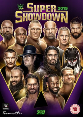 WWE: Super Showdown 2019 DVD (2019) The Undertaker cert 12 2 discs Amazing Value - Image 1 of 2