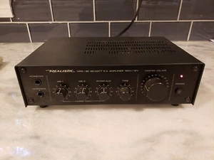 Radio Shack Realistic MPA-30 20 Watt PA Amplifier 120v Tested Working - Picture 1 of 12