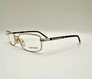 Monturas de gafas de diseño Tom Ford TF 5054 F90 dorado/marrón 53-17-135 Italia - Imagen 1 de 14