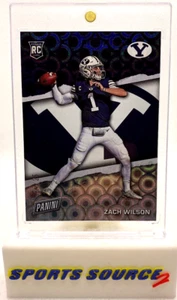 Zach Wilson Rookie 2021 Panini Father's Day Pyramids Parallel /25 Rookie RC RC12 - Picture 1 of 2