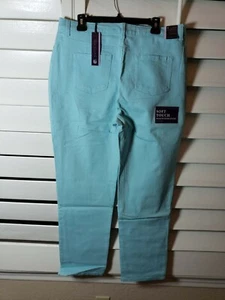 Gloria Vanderbilt, Size 16,  blue colored denim - Picture 1 of 3