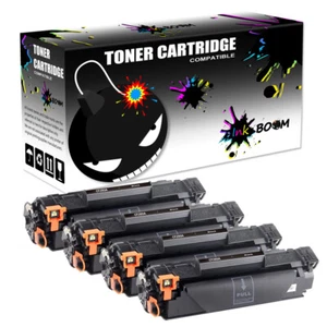 4BK Toner Cartridge replace for HP CF280A 80A LaserJet 400 M425dw M401a M401dw - Picture 1 of 1